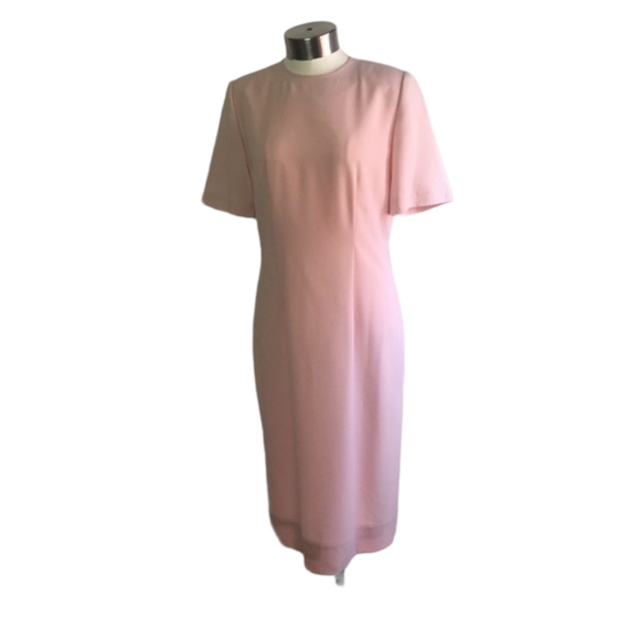 Vintage Henry Lee 2-Pc Suit Jacket & Dress Pink. - Picture 4 of 10